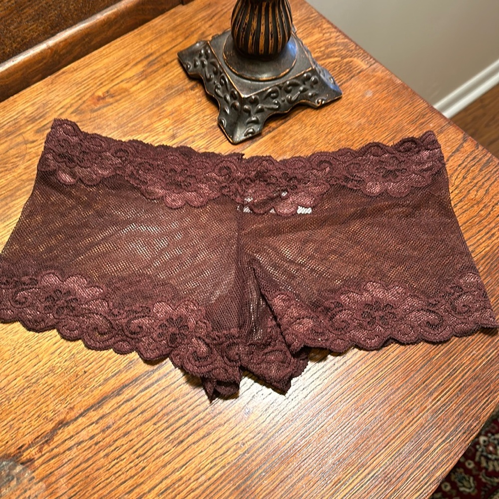 Secret Treasures Lace Boy Short Panty